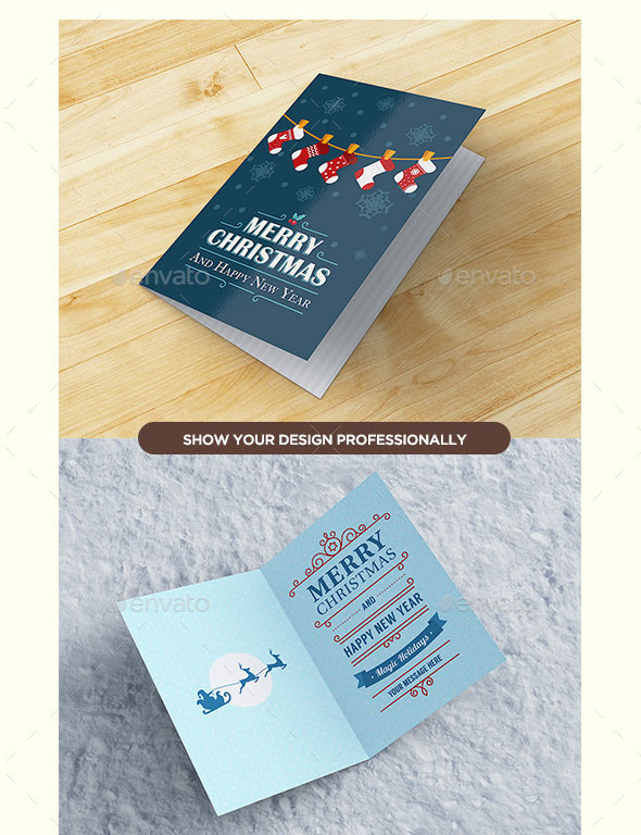 Mock Up Greeting Card Templates