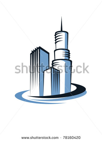 Modern Building Logo Modern Building Logo