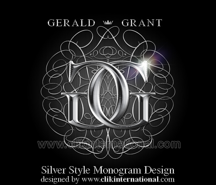 7 PSD Elegant Silver Swirl Images