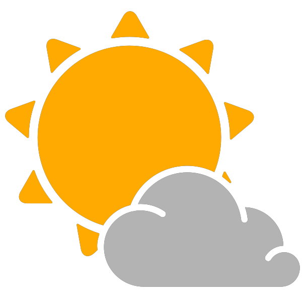 Partly Cloudy Weather Icon