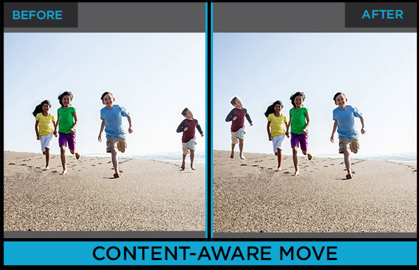 Photoshop Content-Aware Move Tool