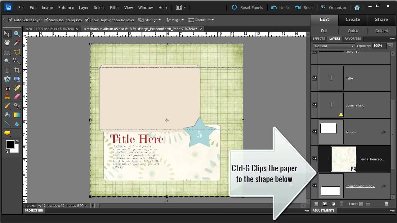 Photoshop Elements 10 Tools