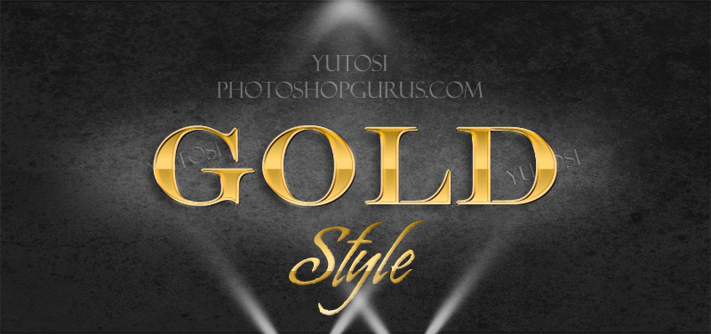 Photoshop Gold Text Styles Free Download Photoshop Gold Text Styles Free Download