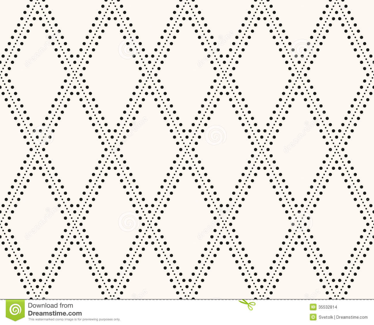 Polka Dot Pattern Vector