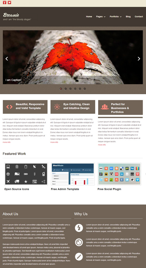 Responsive Web Design Templates Free