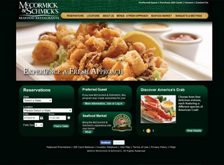 Restaurant Web Page Design Ideas