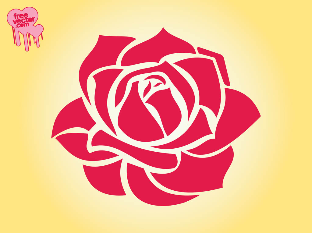 Rose Vector Graphics Rose Vector Graphics