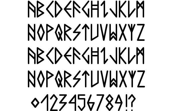 Rune Font