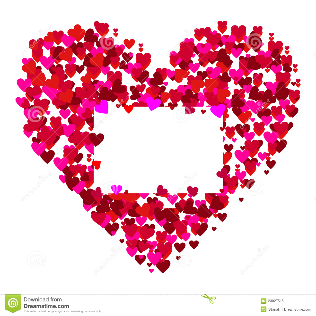 San Valentine's Frame Vector San Valentine's Frame Vector