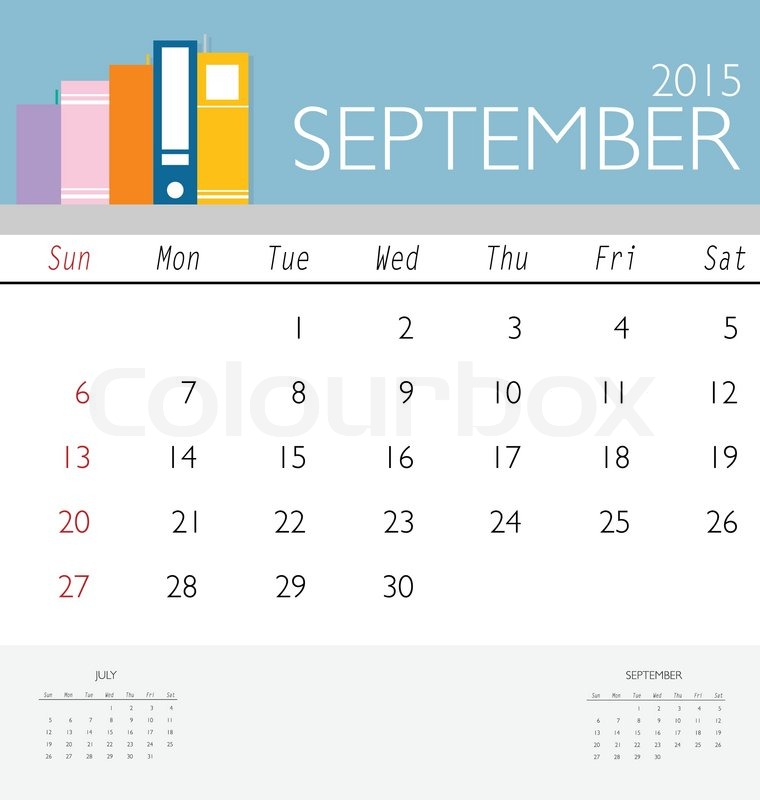 September 2015 Calendar Template