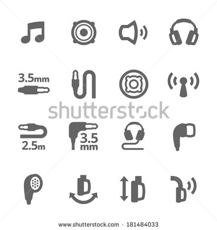 Simple Headphones Icon