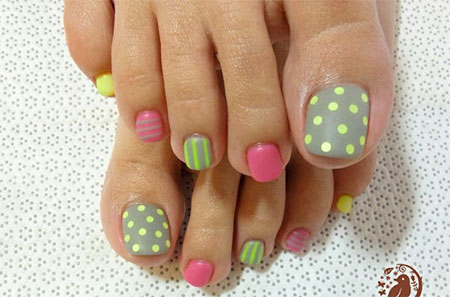 Spring Toe Nail Designs