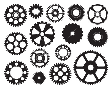 15 Steampunk Gears Free Vector Art Images