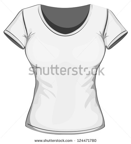 T-Shirt Template Vector