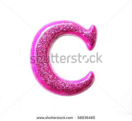 The Letter C with White Background The Letter C with White Background