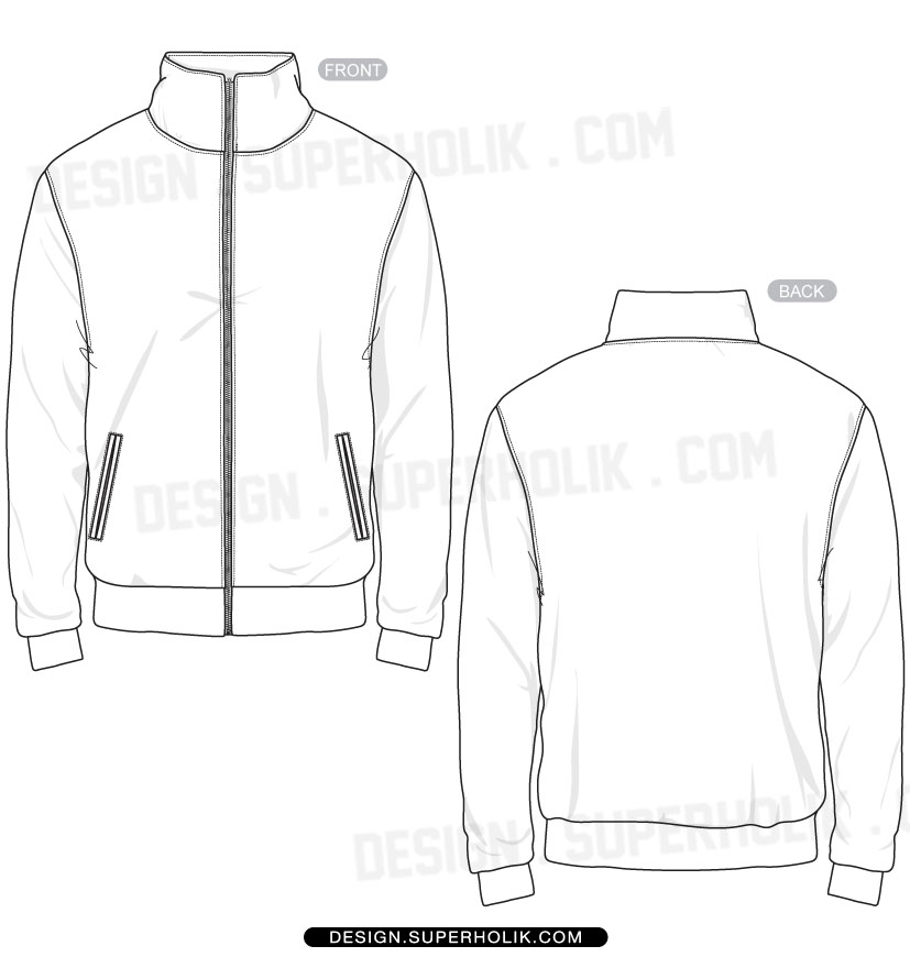 Track Jacket Template