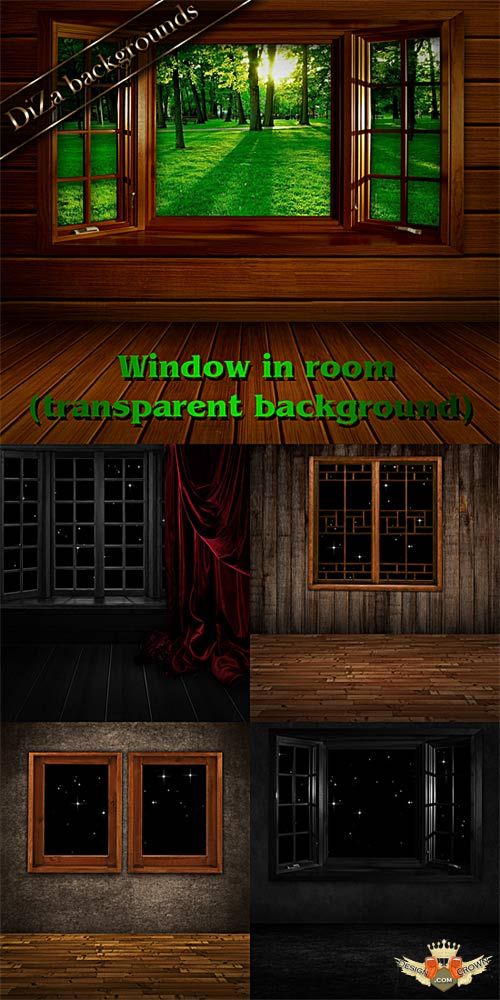 Transparent Background Window Room