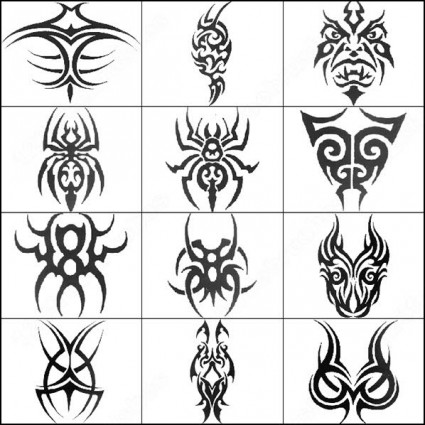 Tribal Tattoo Brushes Photoshop