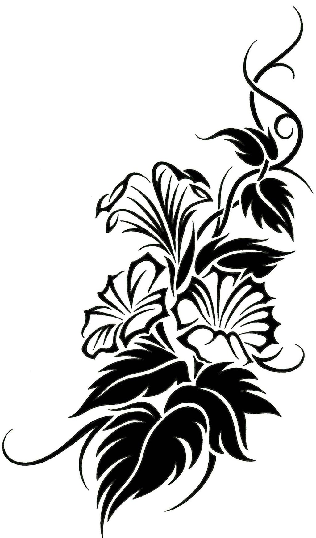 Tribal Vine Tattoo Designs