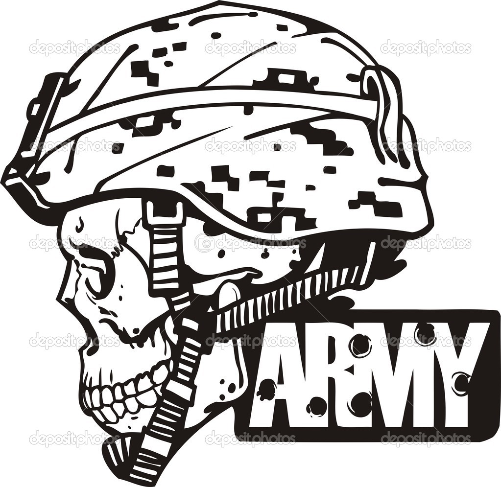 Vector Clip Art of the U.S. Army