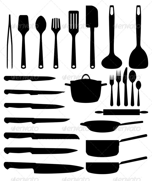 Vector Kitchen Utensils