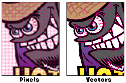 12 Vector Vs Pixel Graphics Images