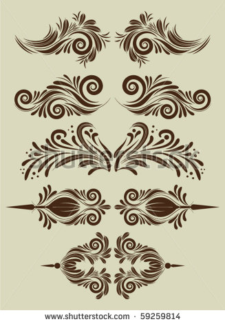 Vintage Vector Design Elements