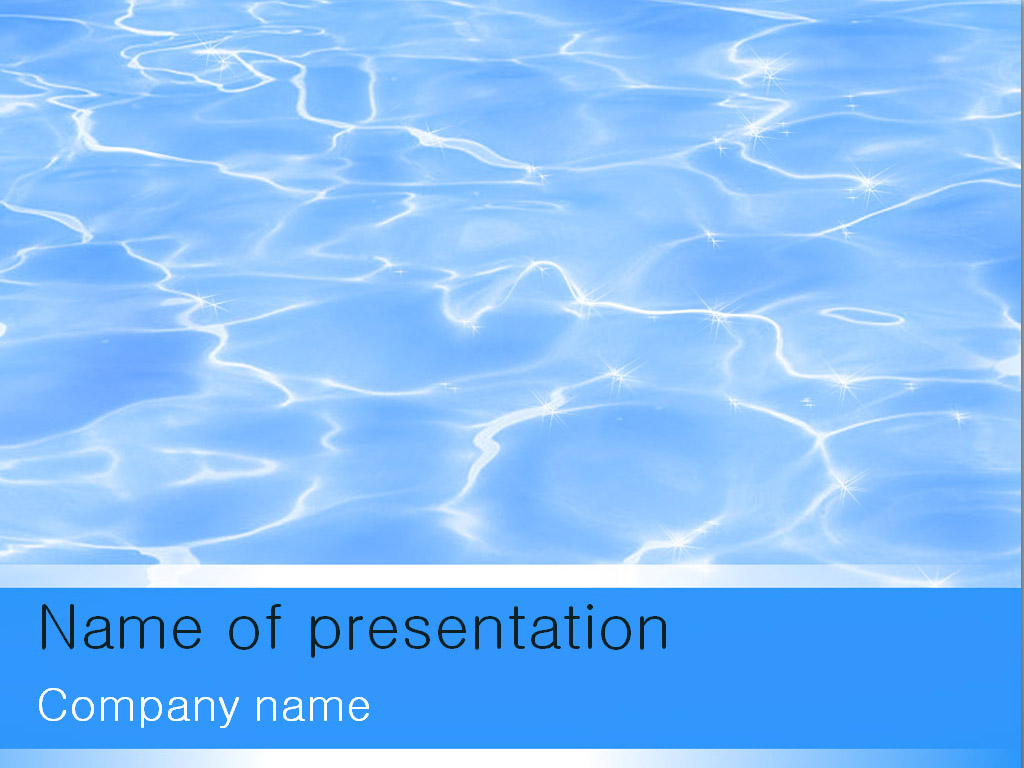 Water PowerPoint Templates Free Download