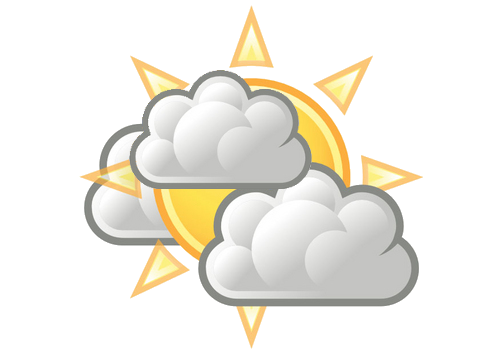 Weather Channel Partly Cloudy Icon