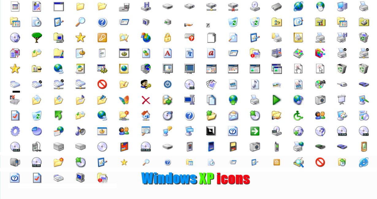 Windows XP Folder Icons