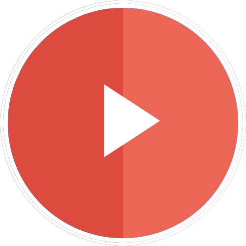 YouTube Icon Circle Flat