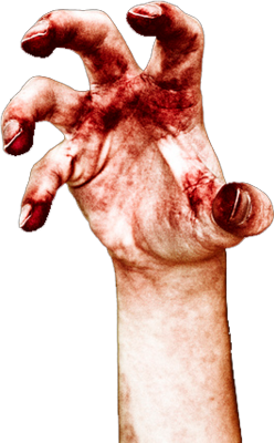 Zombie Hand Thumbs Up