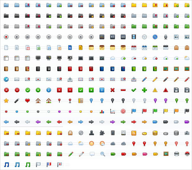 16X16 Pixel Icons