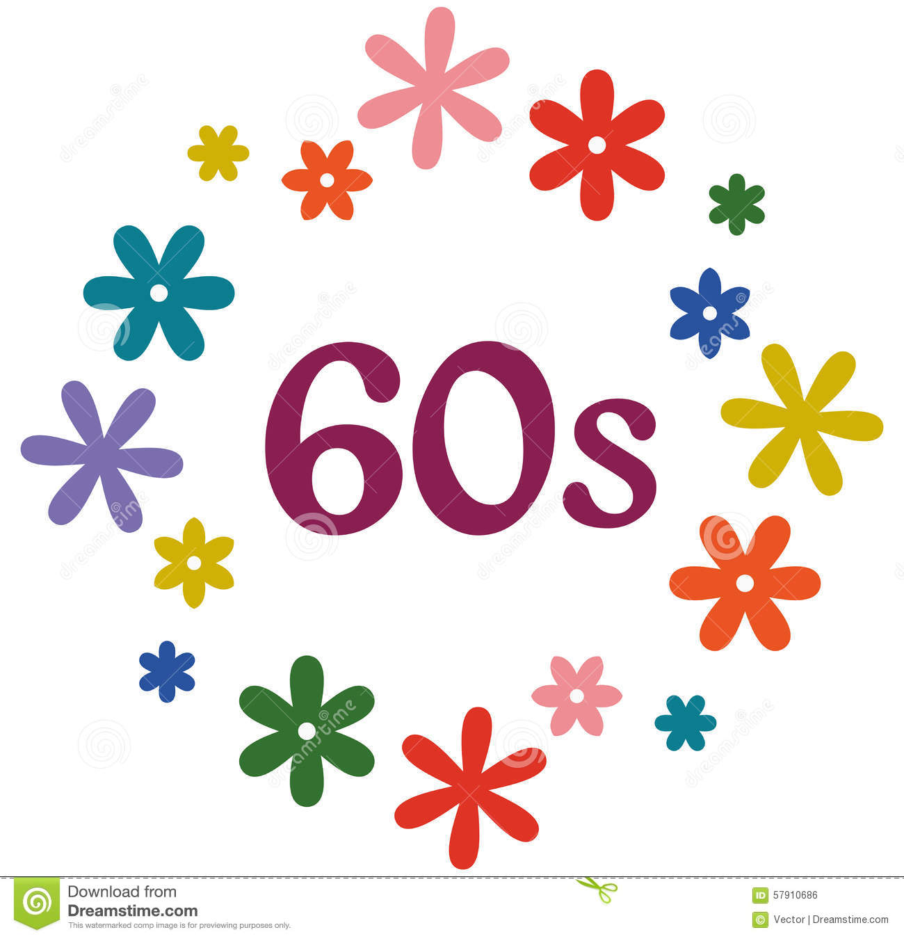1960s Flower Power 1960s Flower Power