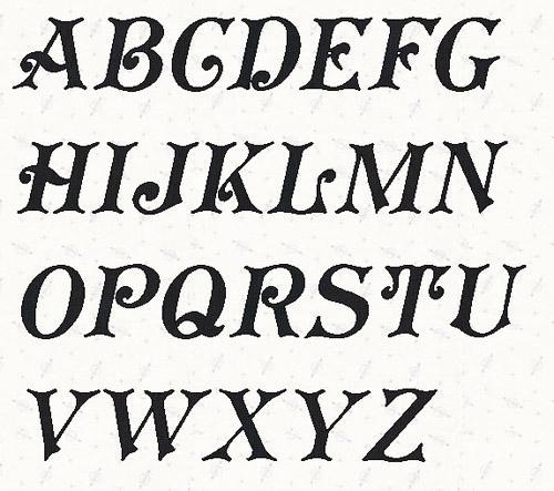 2 Inch Letter Stencils Free Printable Alphabet