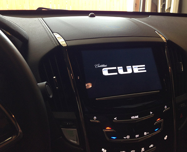 2013 Cadillac ATS CUE System