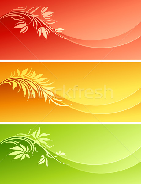 Abstract Floral Vector Design