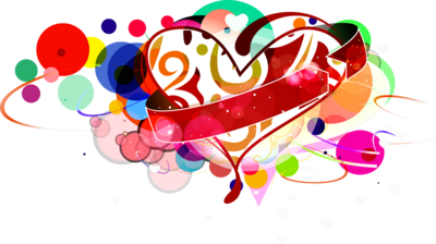 Abstract Heart Vector