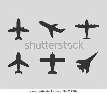 Airplane Icon Vector