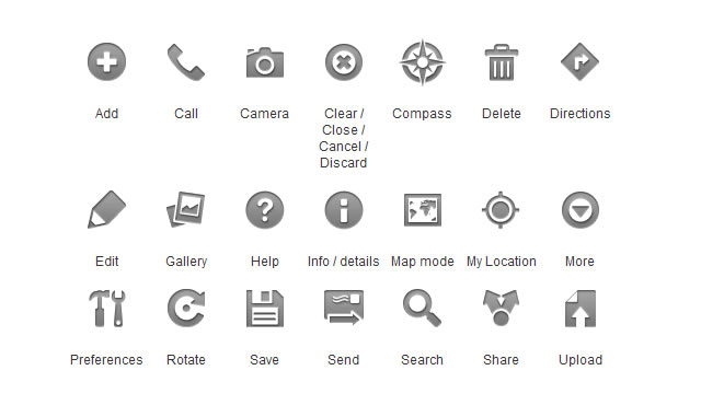 Android Phone Menu Icon Android Phone Menu Icon