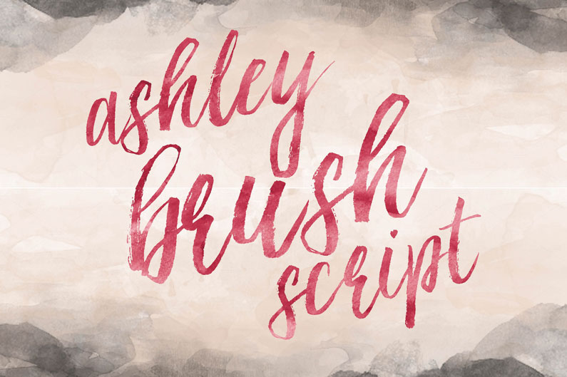 Ashley Brush Script Font Free