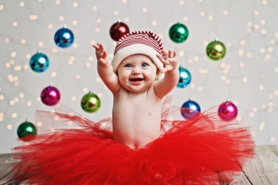 Baby Christmas Photography Idea