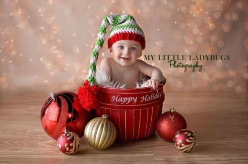 Baby Christmas Photography Idea