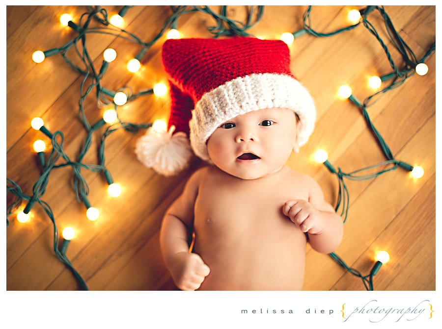 Baby Christmas Portrait Ideas