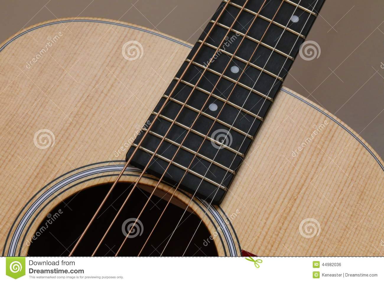 Beautiful Close Up Guitar