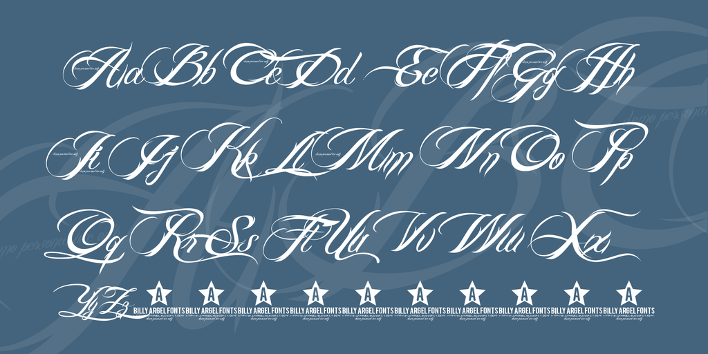 Billy Argel Fonts