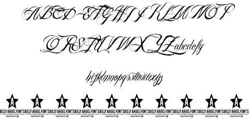 Billy Argel Fonts