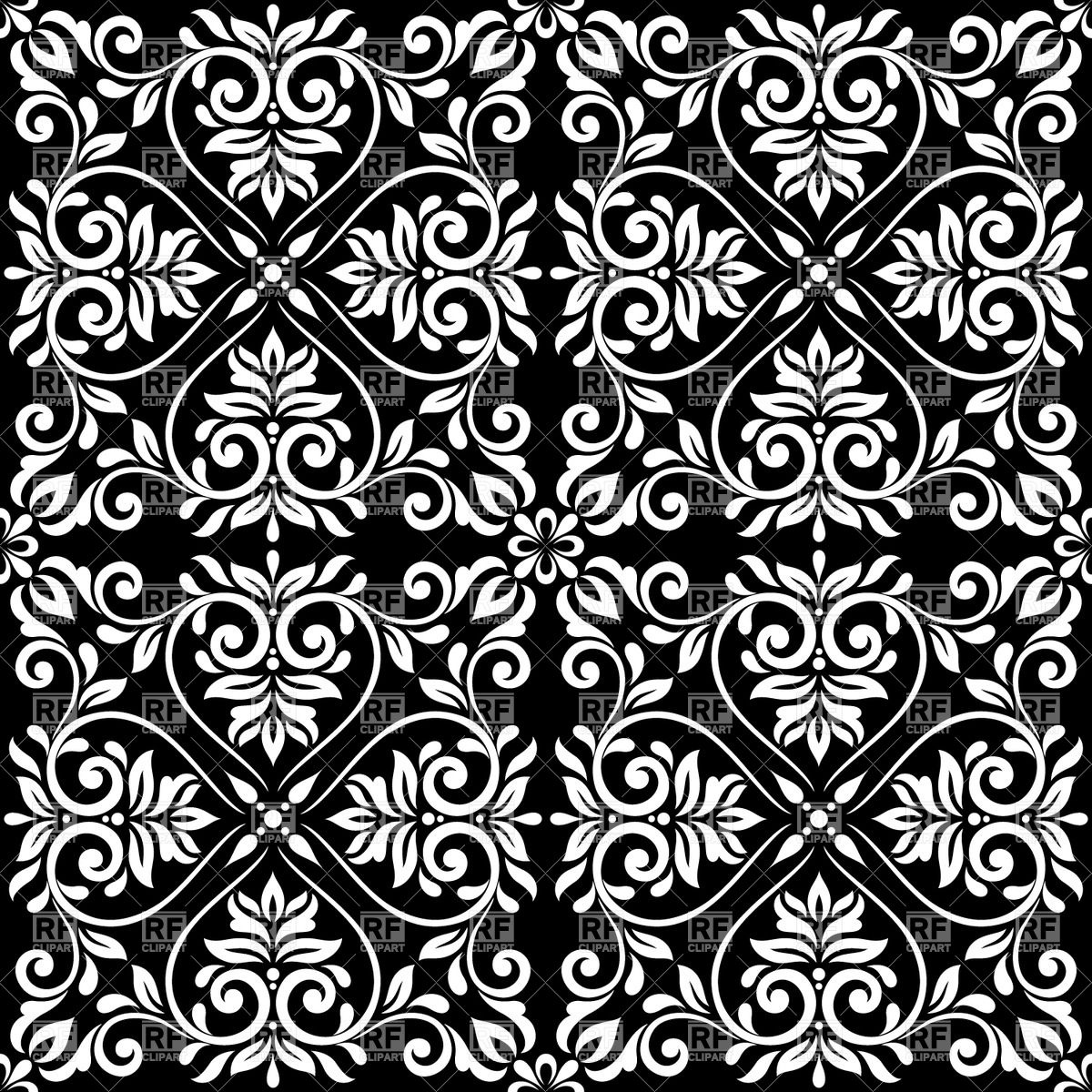 Black and White Vintage Patterns Black and White Vintage Patterns