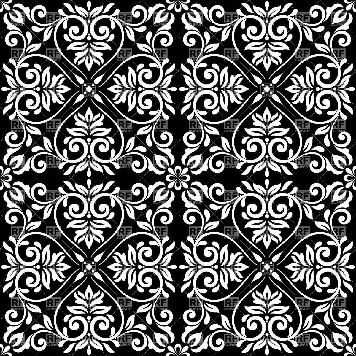 Black and White Vintage Patterns