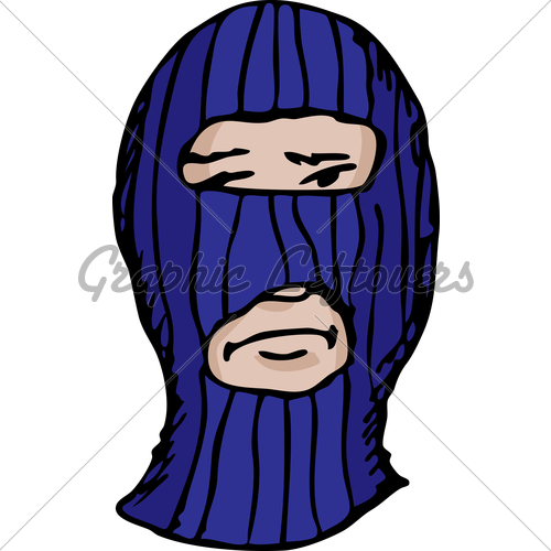 Black Person in Ski Mask